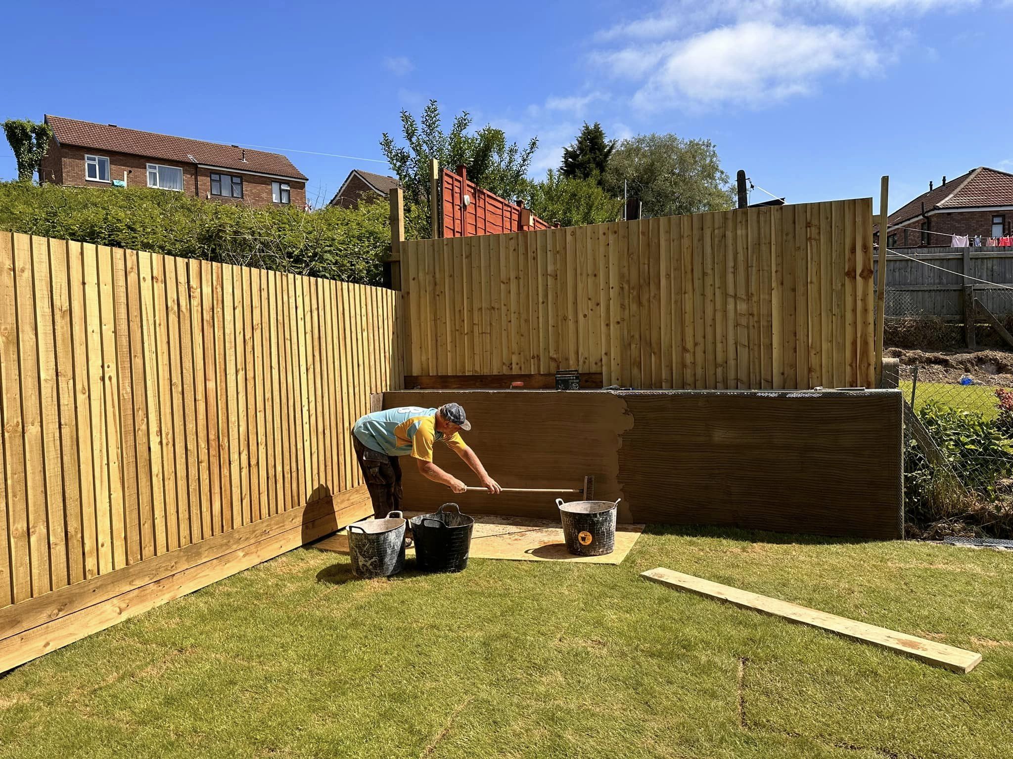 Fresh look hard landscaping services